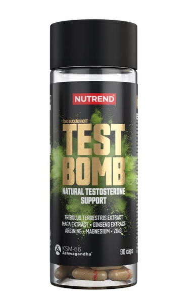 Nutrend Test Bomb for Testosterone and Vitality Support 90 Capsules