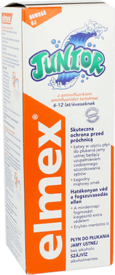Elmex Junior Liquid Mouthwash Mild Mint Flavor 400 ml