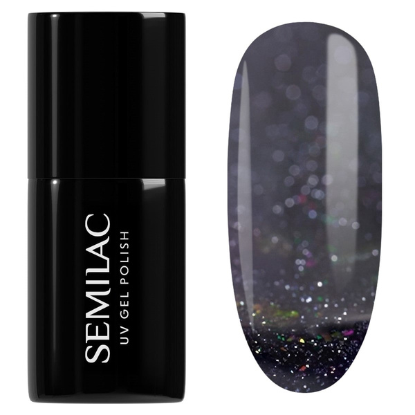Semilac Winter Hybrid Gel Polish 611 Violet Night 7ml