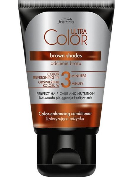 Joanna Ultra Color System Coloring Hair Conditioner for Brown Shades 100ml