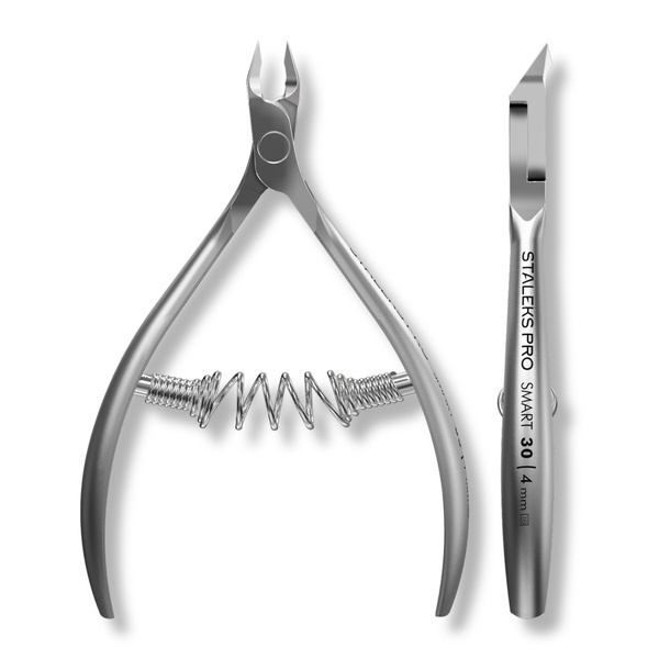 Staleks Pro Smart 30 Cuticle Nippers Professional Manicure Pedicure Tool-NS-30-4 4mm