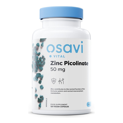 Osavi Zinc Picolinate 50mg 120 vegan caps