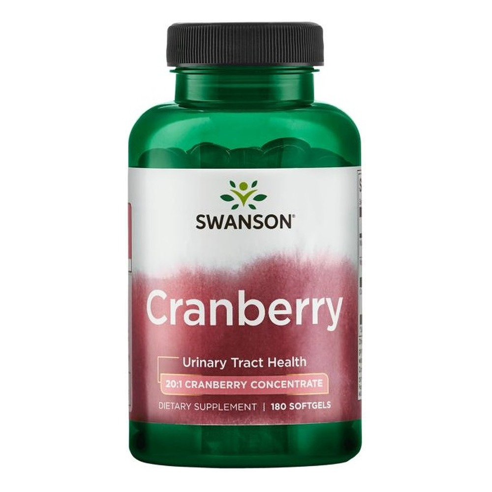 Swanson Cranberry for Urinary Tract Support 180 Softgels