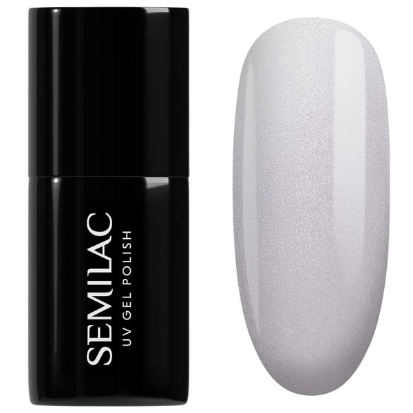Semilac UV/LED Wedding Pearls Hybrid Gel Nail Polish No Hema - 237 White Pearl 7ml