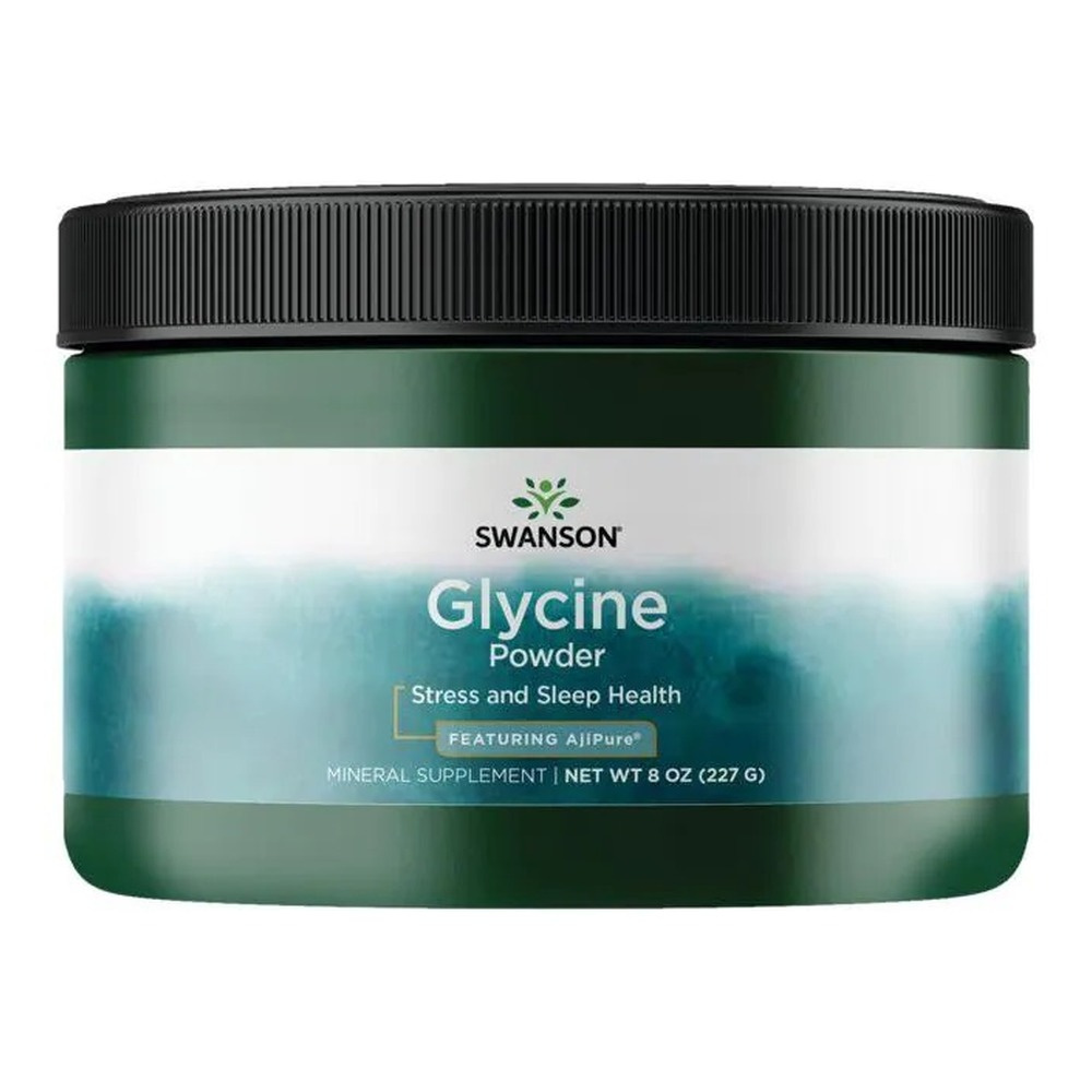 Swanson Glycine Powder AjiPure Supporting Muscle Health 227g