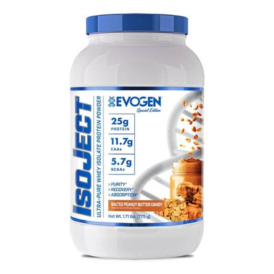 Evogen IsoJect, Salted Peanut Butter Candy - 775g