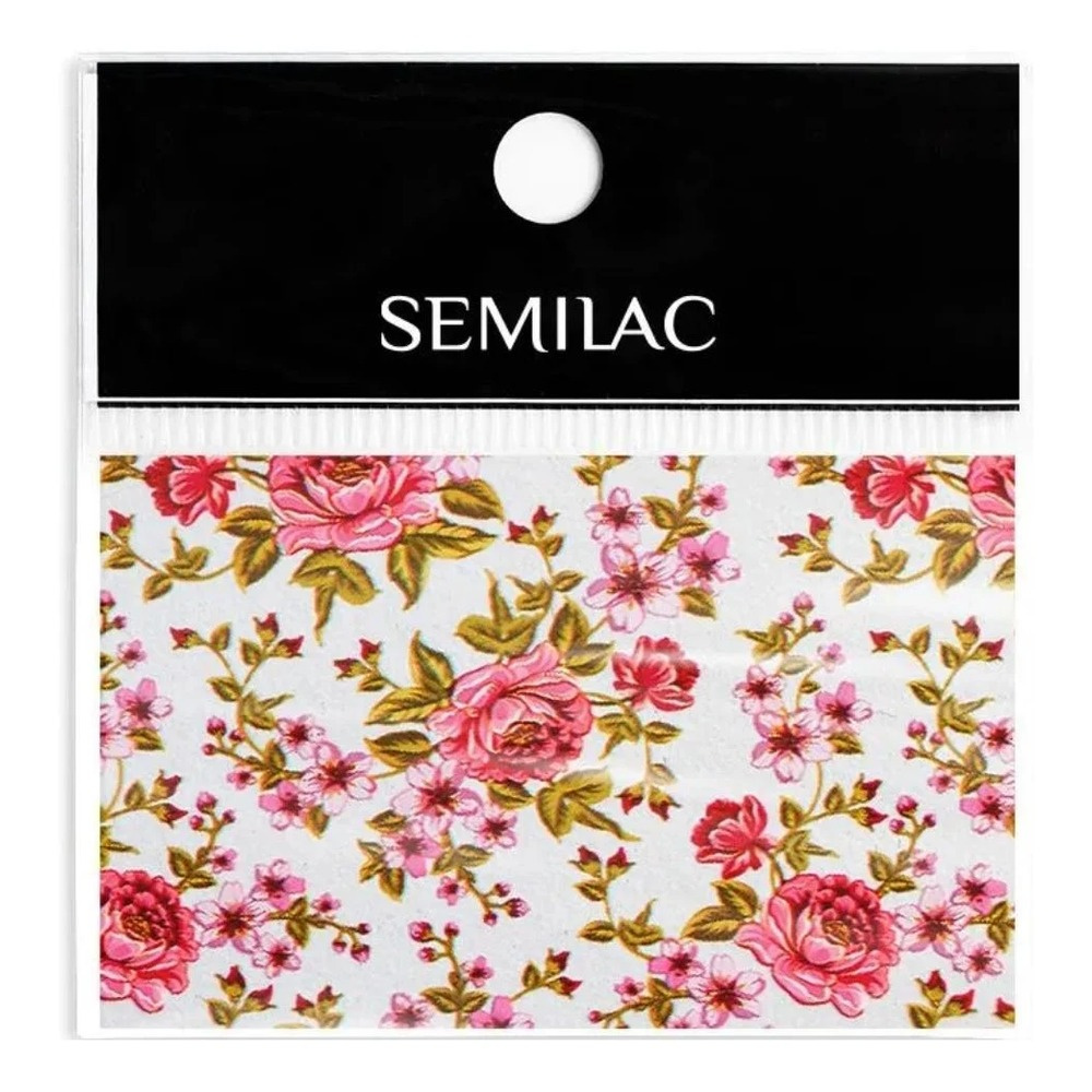 Semilac Nail Transfer Foil Blooming Flowers 34