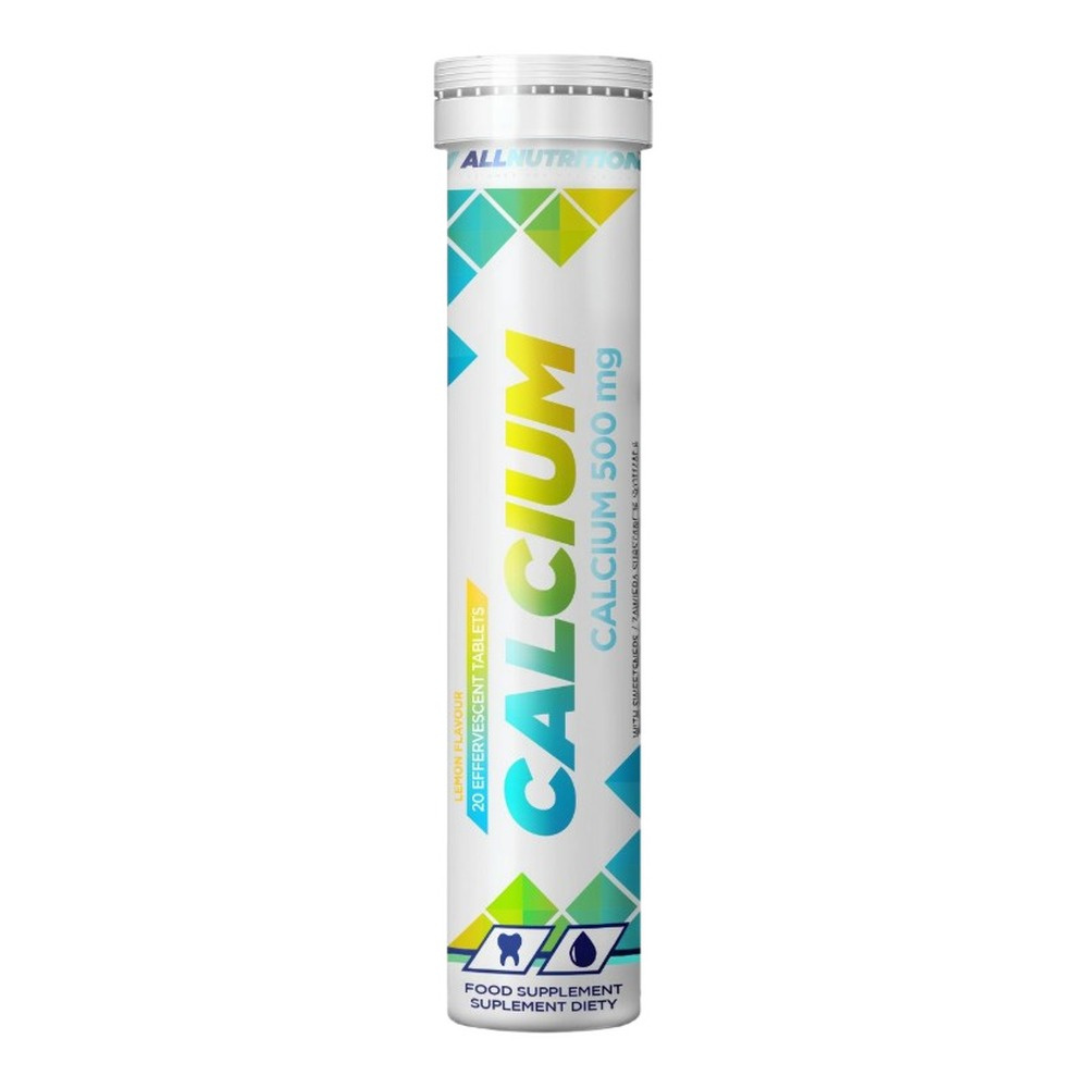 Calcium, 500mg (Lemon) - 20 effervescent tablets