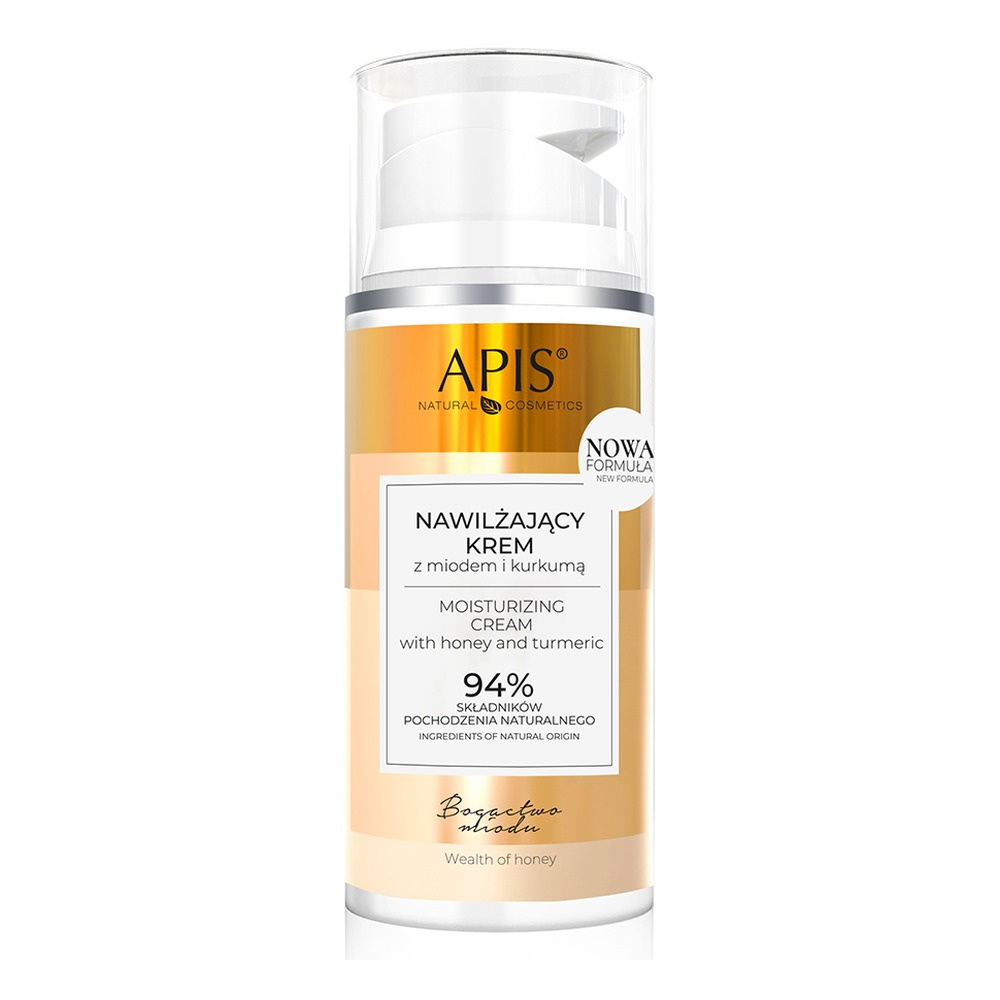 Apis Wealth of Honey Moisturising Face cream with Honey and Turmeric 100ml