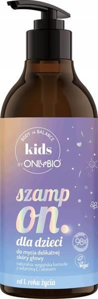 OnlyBio Kids Washing Shampoo for Delicate Babies Scalp One Year Old 400ml