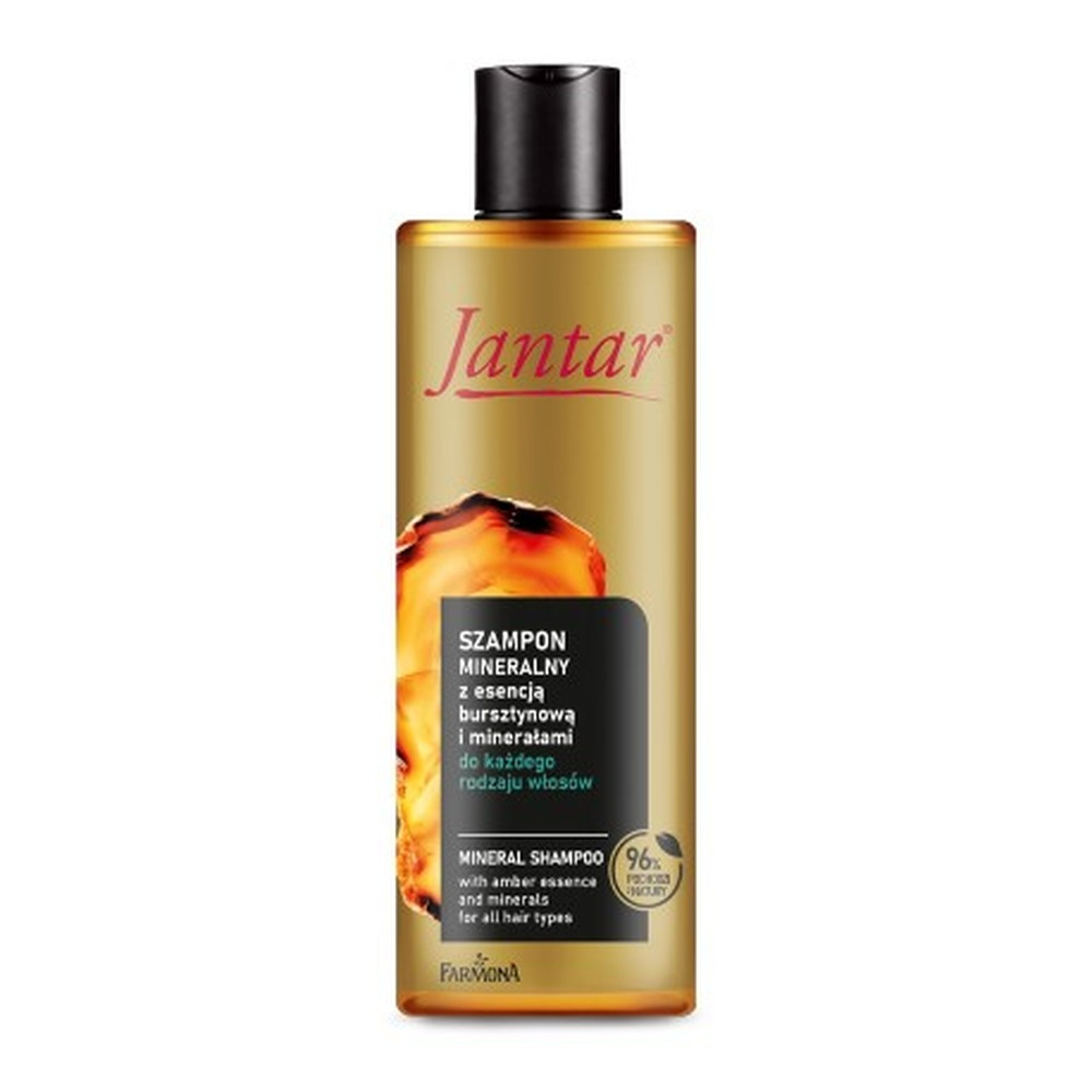 Jantar Mineral Shampoo with Amber Essence and Minerals for all Hair Types 300ml