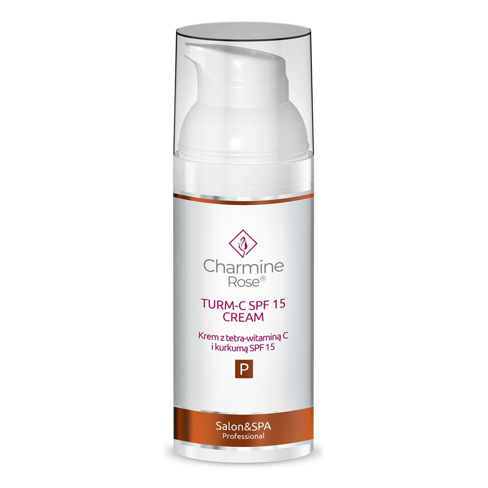 Charmine Rose Turm-C Brightening Cream with Vitamin C and Turmeric SPF15 50ml