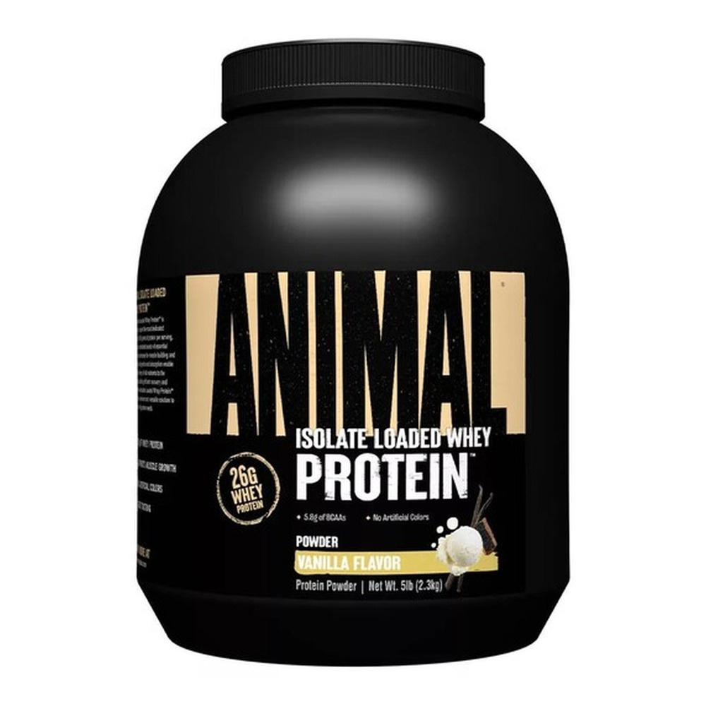 Animal Animal Whey Protein Powder Vanilla For Muscle Growth and Recovery 2300g