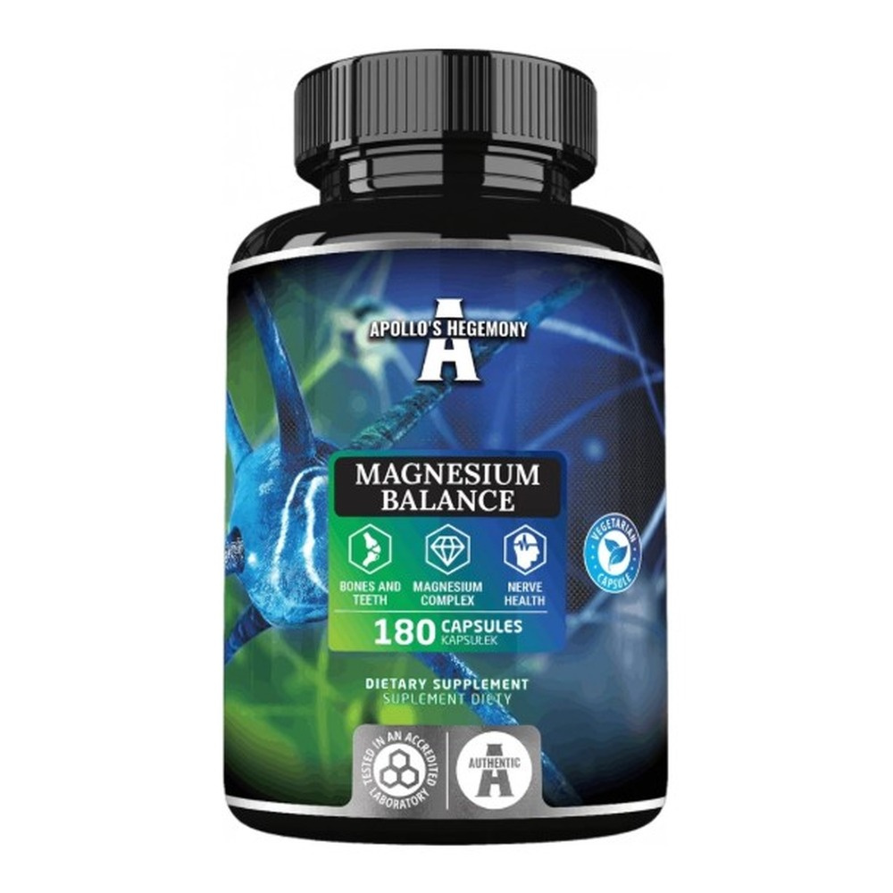 Apollo's Hegemony Magnesium Balance - 180 vcaps