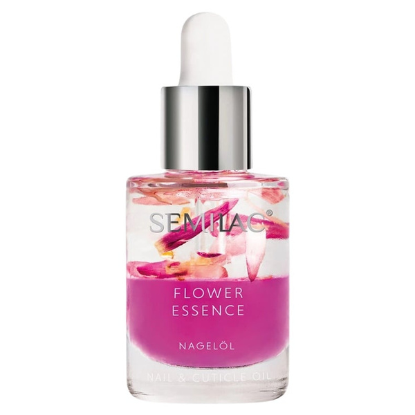 Semilac Care Flower Essence Nail And Cuticle Oil Pink Power 10ml