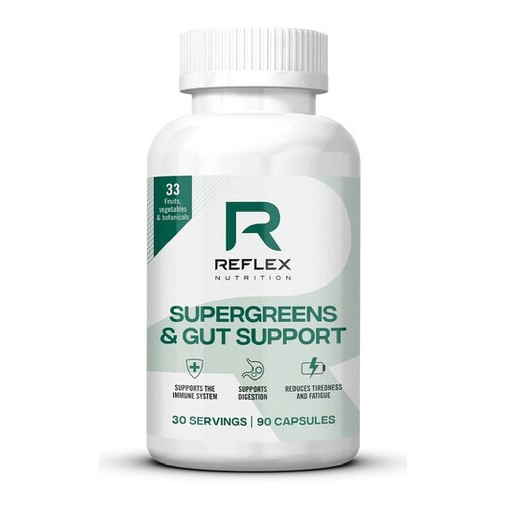 Supergreens & Gut Support - 90 caps