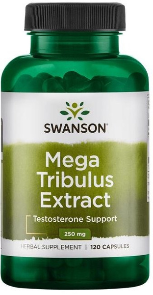 Swanson Tribulus Extract 250mg for Libido Support 120 Capsules