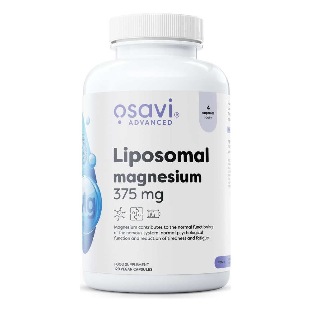 Osavi Liposomal Magnesium, 375 mg - 120 vegan caps