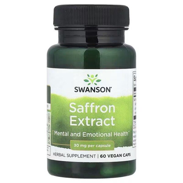 Swanson Saffron Extract - 60 vcaps