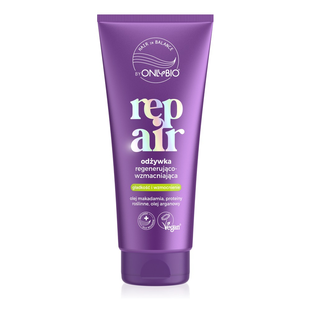 OnlyBio Hair in Balance Repair Regenerating Strengthening Conditioner Jasmin & Tuberose 200ml