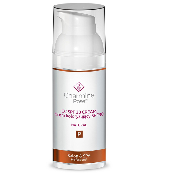 Charmine Rose CC Colour Correcting Cream SPF30 Natural 50ml