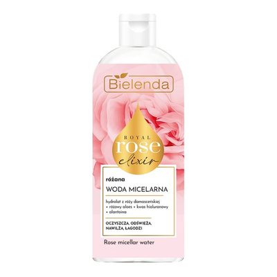 Bielenda Royal Rose Elixir Cleansing & Hydrating Rose Micellar Water 400ml
