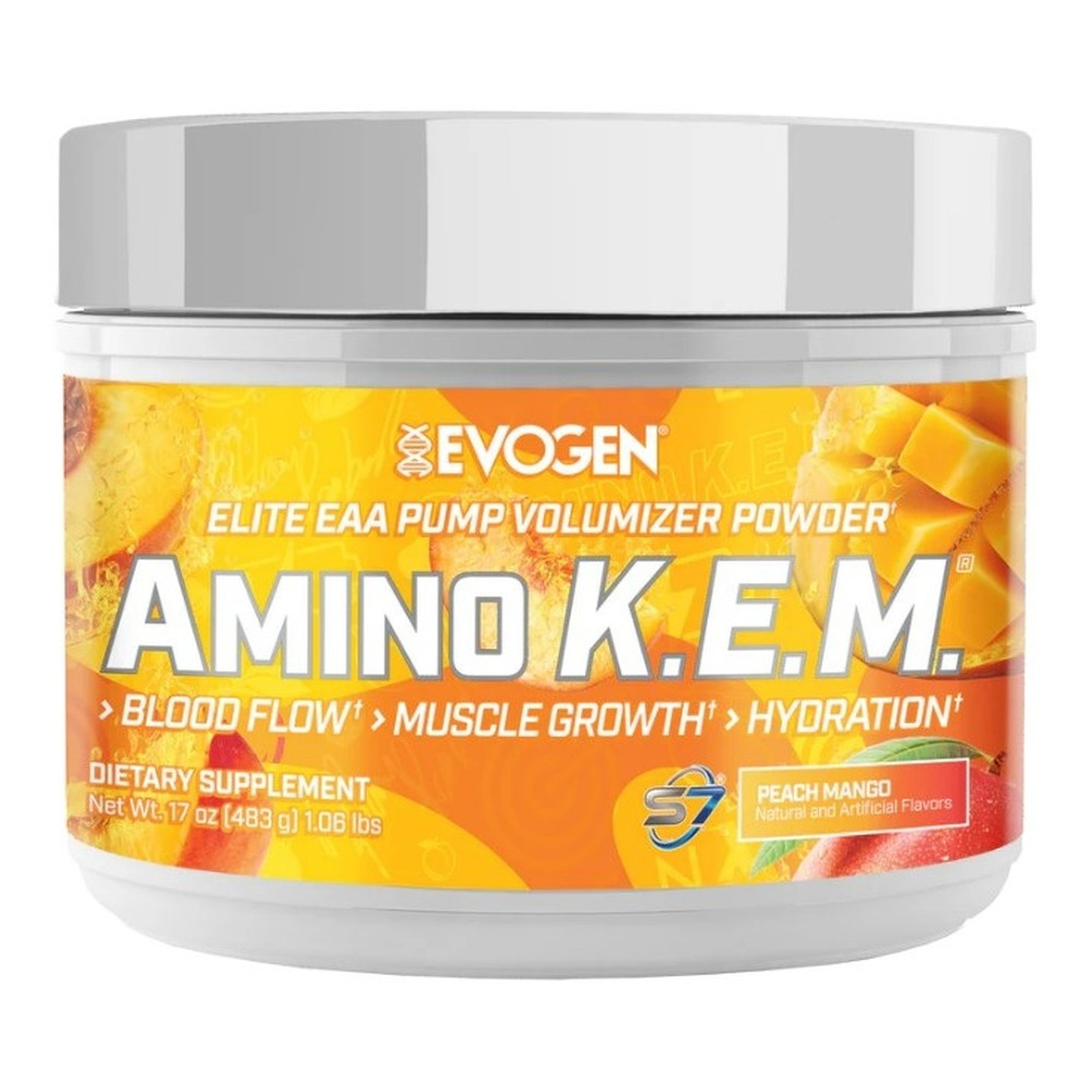 Amino K.E.M. EAA, Peach Mango - 483g
