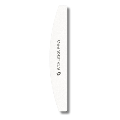 Staleks Pro Expert 41 Crescent Grinding Buff 100/180 Grit Nail File For Manicure And Pedicure 10pcs
