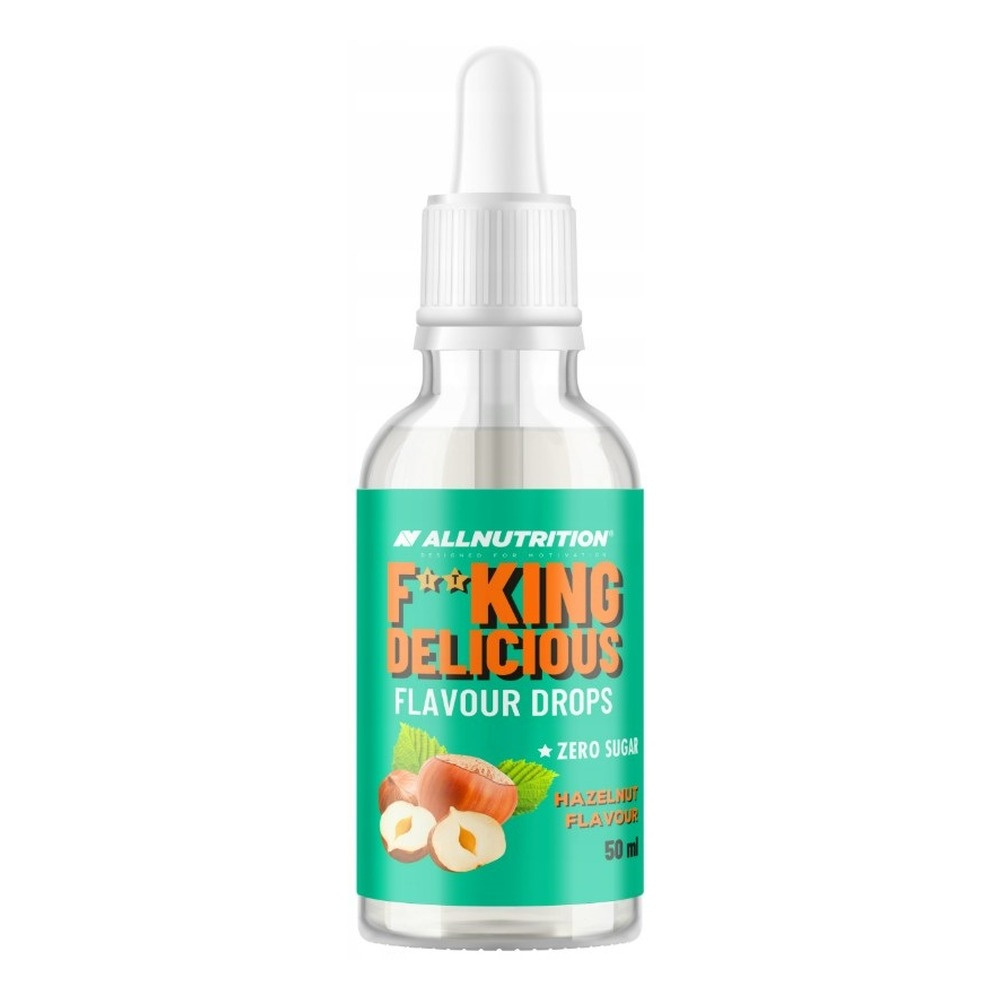 Allnutrition Fitking Delicious Flavour Drops Hazelnut Sugar-Free Flavouring 50ml