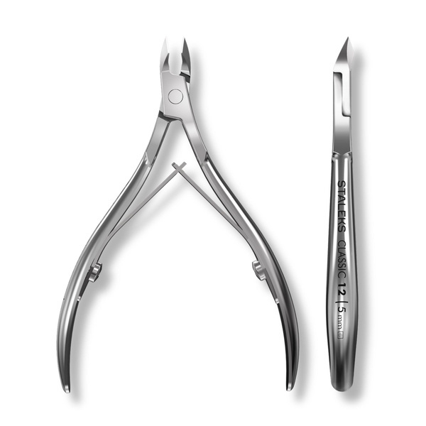 Staleks Classic Cuticle Nippers Ergonomic Spring Handles-NC-12-5 5mm