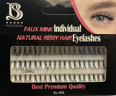 Star Beauty Professional Natural Hair Eyelashes Full Volume and Soft Reusable EL052