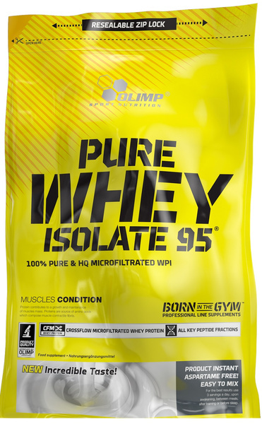 Olimp Nutrition Pure Whey Isolate 95 Peanut Butter Flavoured Protein 600g
