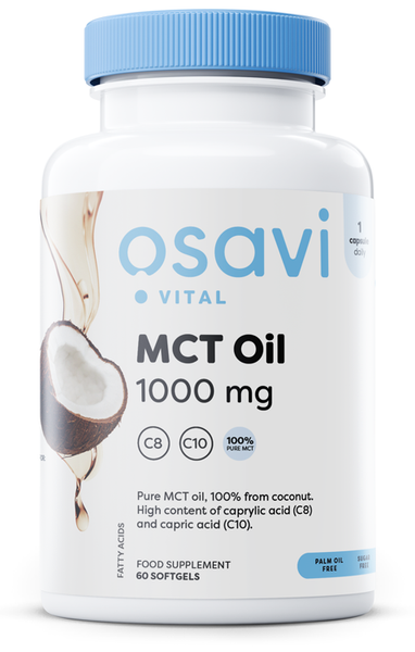Osavi MCT Oil 1000mg 60 softgels