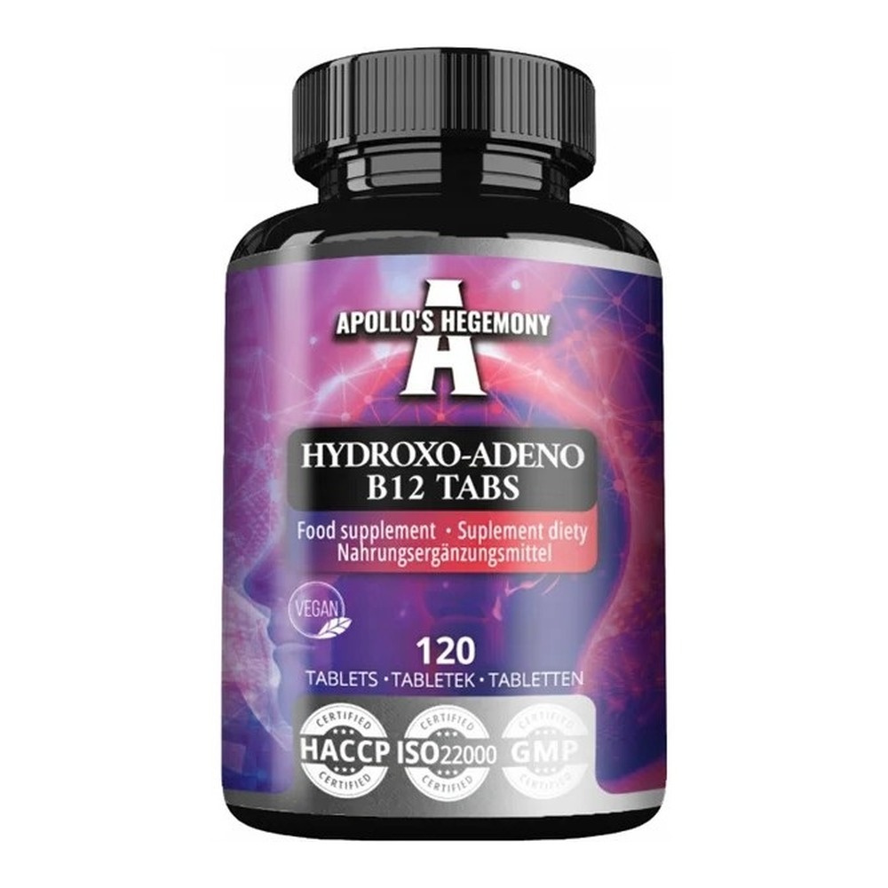 Apollo's Hegemony Hydroxo-Adeno B12 - 120 tablets