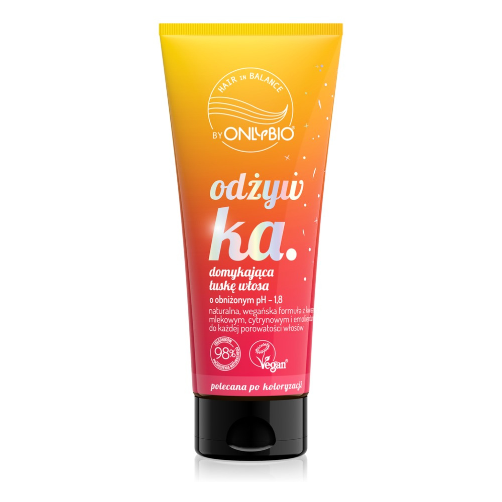 OnlyBio Hair in Balance Conditioner Enclosing Hair Cuticles 200ml