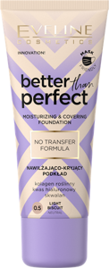 Eveline Better Than Perfect Hydrating & Covering Foundation 0.5 Light Biscuit 30ml