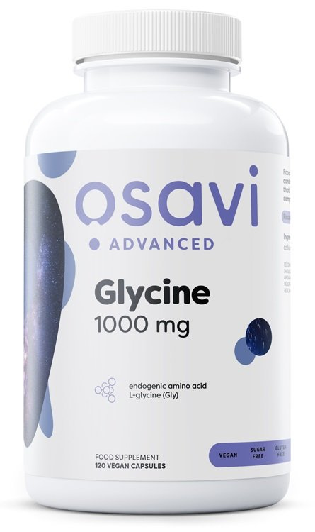 Osavi Glycine 1000 mg supporting the body 120 vegan caps