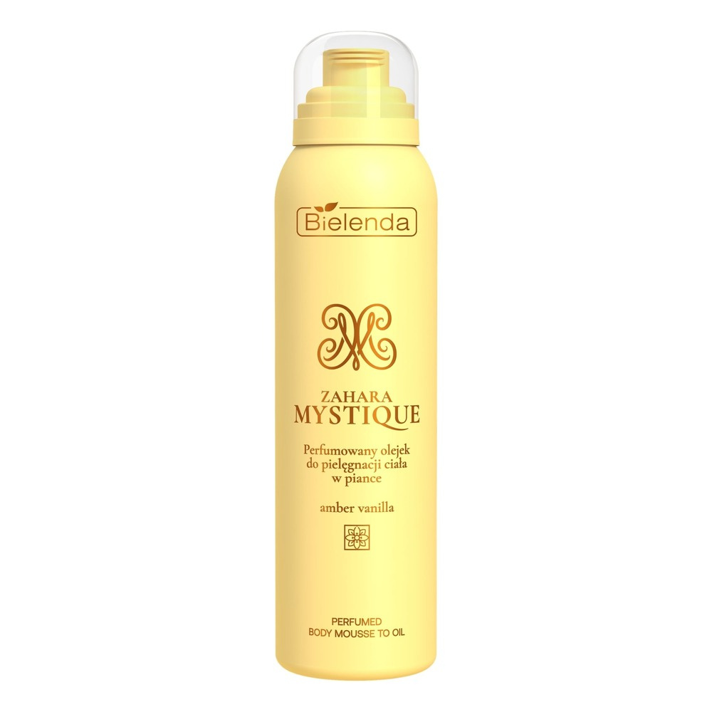 Bielenda ZAHARA MYSTIQUE AMBER VANILLA Scented Foaming Body Care Oil, 150ml
