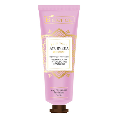Bielenda Ayurveda Skin Yoga SPA Cream Regenerating and Relaxing Ritual for Hands and Nails 50ml