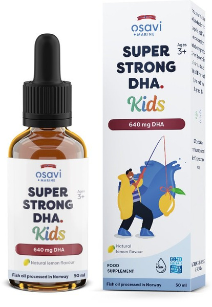 Osavi Super Strong DHA Kids 640mg DHA Lemon 50 ml