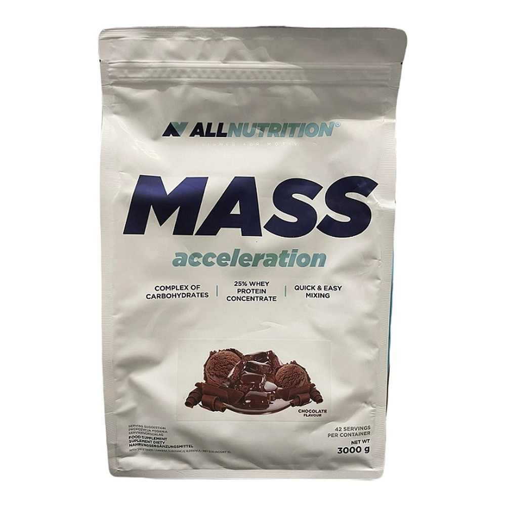 Allnutrition Mass Acceleration Chocolate Carbohydrate-Protein Complex 3000g