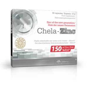 Olimp Chela-Zinc Highly Absorbable Zinc for Immune Support 30 Capsules