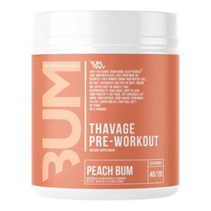 Thavage Pre-Workout, Peach Bum - 520g