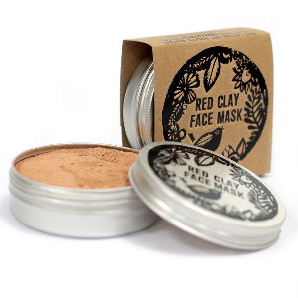 Agnes + Cat Red Clay Face Mask