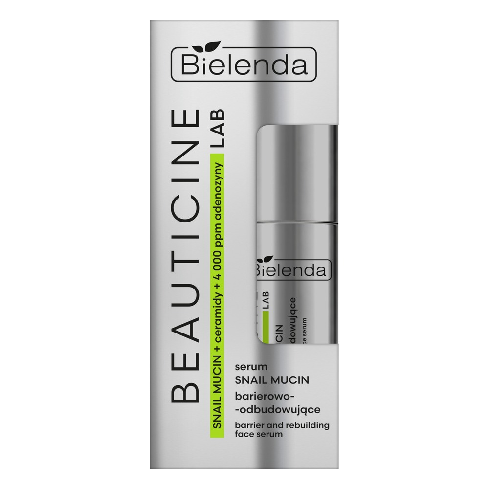 Bielenda BEAUTICINE LAB Barrier and rebuilding face serum SNAIL MUCIN, 30ml