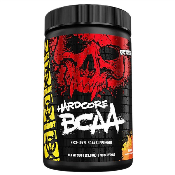 Mutant Hardcore BCAA Supplement with Electrolytes for Performance and Recovery 390g