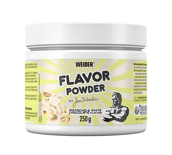 Weider Flavor Powder, Pistachio & White Chocolate - 250g