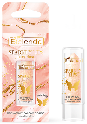 Bielenda Sparkly Lips Fairy Dust Glitter Lip Balm with Glow Effect 3.8g