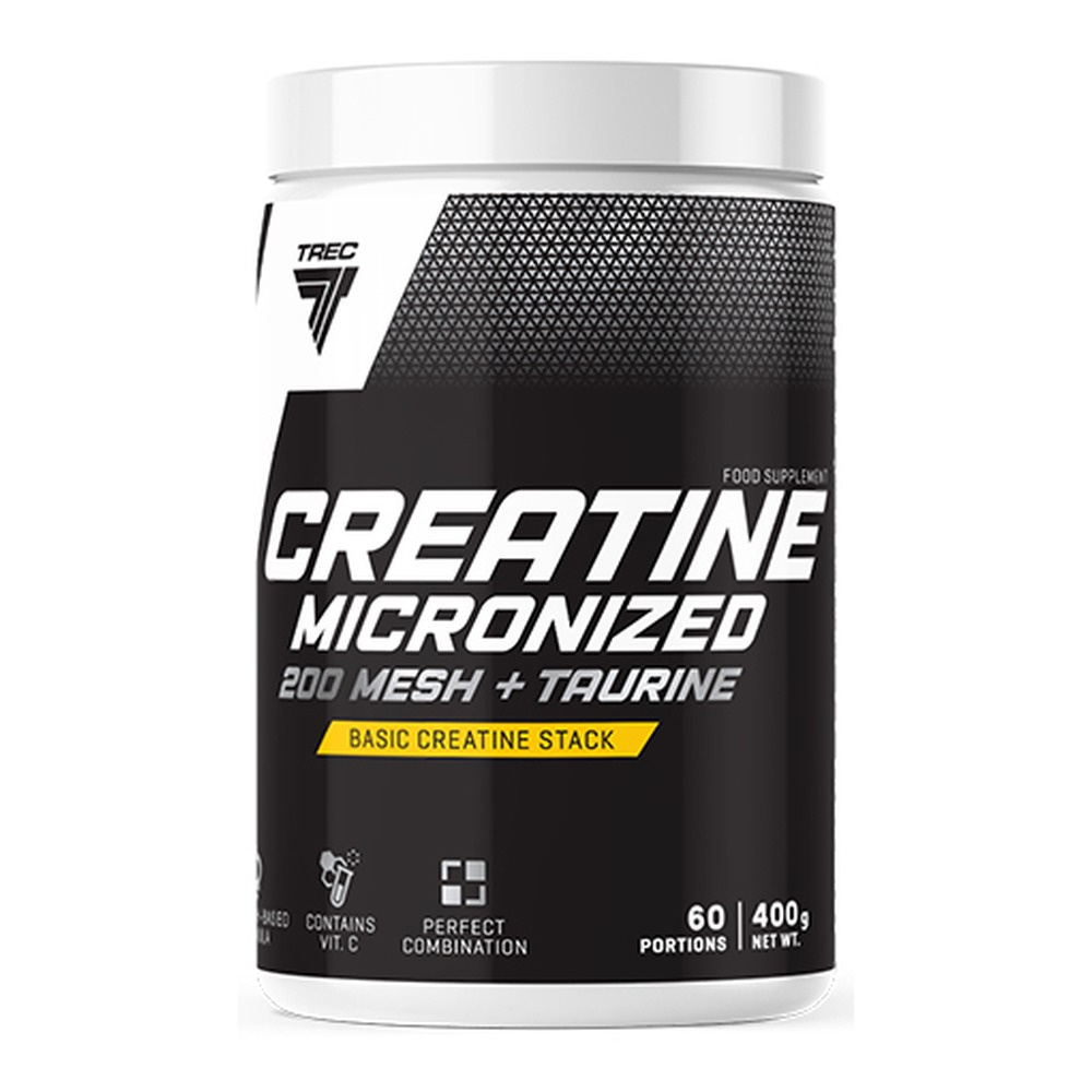 Micronized Creatine 200 Mesh with Taurine and Vitamin C 400g