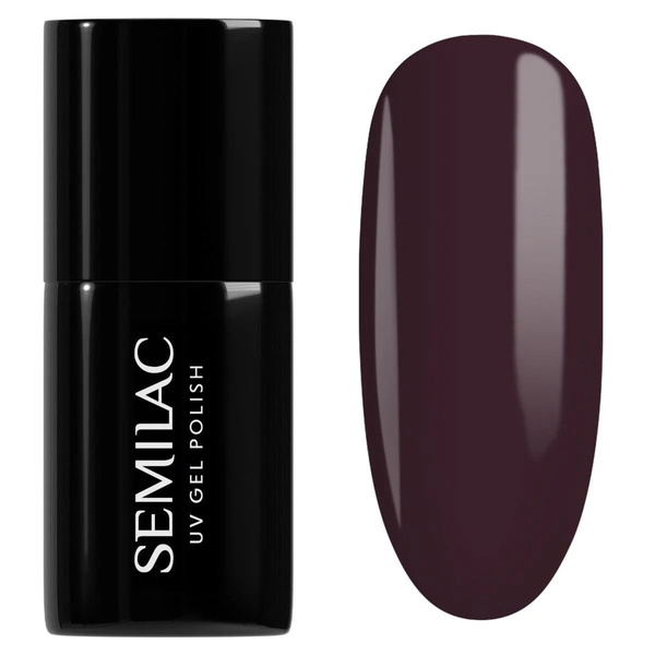 Semilac Into Her Tenderness UV/LED Soak Off Hybrid Gel Nail Polish - 412 Earth Brown 7ml